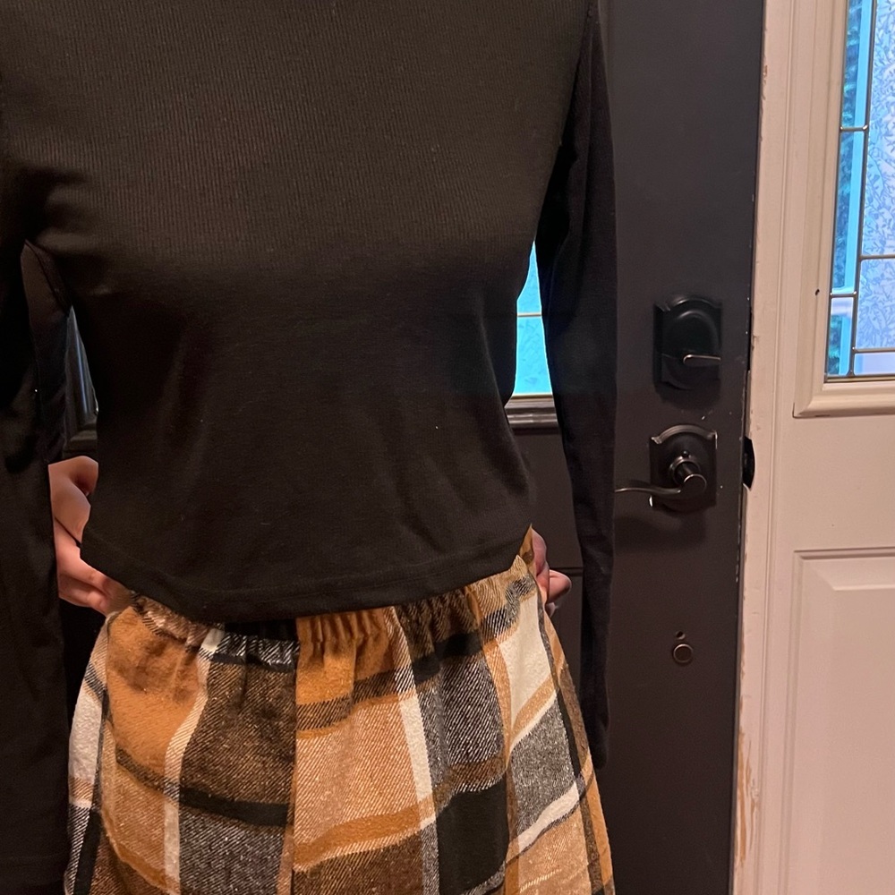 SHEIN Black and brown 2 piece set